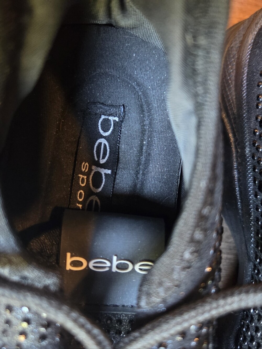 Bebe Sport Leyla Rhinestone Sneakers - Picture 5 of 6